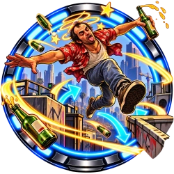 Parkour Drunk